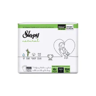 Sleepy Natural 4'lü Jumbo Maxi Plus 4+