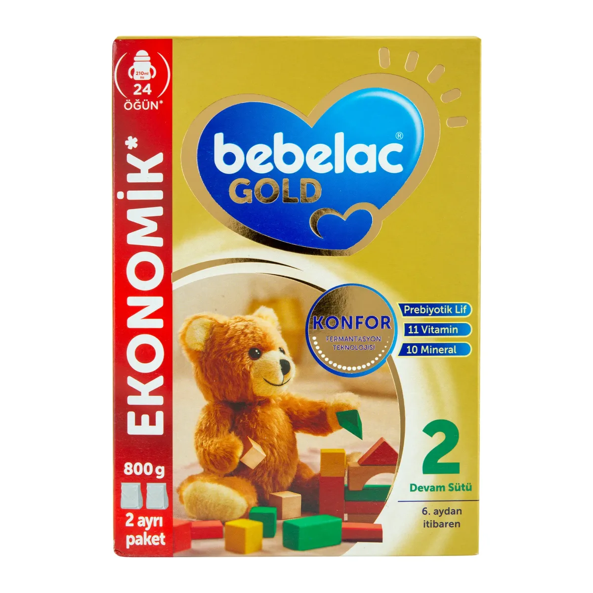 Bebelac Gold Konfor 2 Devam Sütü 6-12 Ay