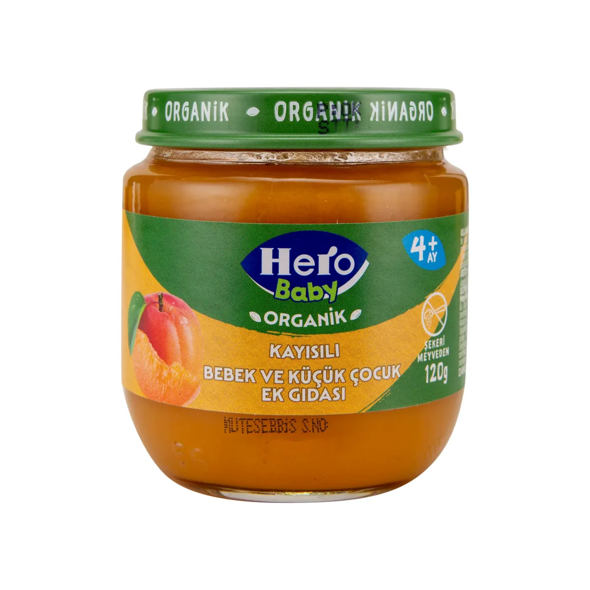 Hero Baby Organik Kayısılı Kavanoz Maması
